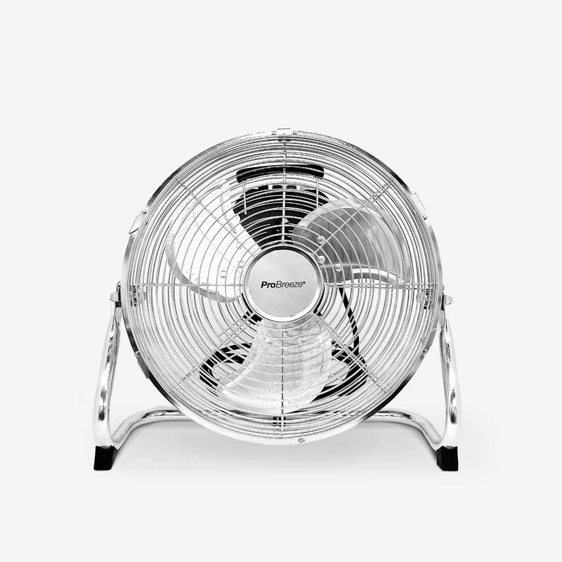 30 cm Chrome Gym Floor Fan