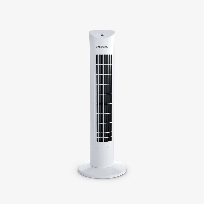 76 cm Oscillating Tower Fan - White