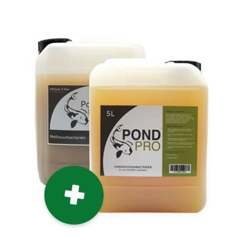 Pond Pro Onderhoudspakket 10 liter - Vijverbacterien en melkzuurbacterien set