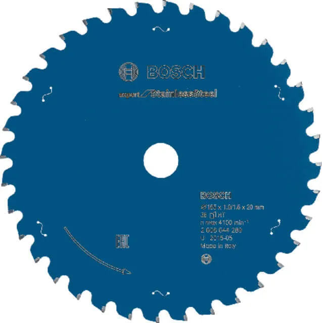 BOSCH circular saw blade, for hand-held dry metal saws, metal, miter and compound miter saws