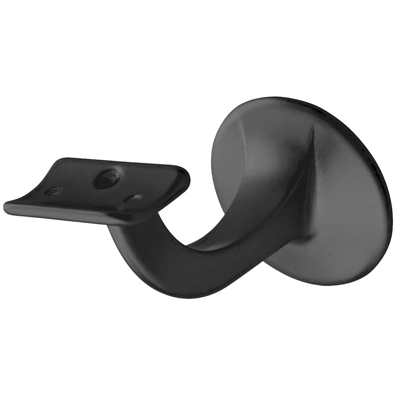 Hermeta LEUNINGHOUDER 75 HOL M8 - ZWART 3506-70
