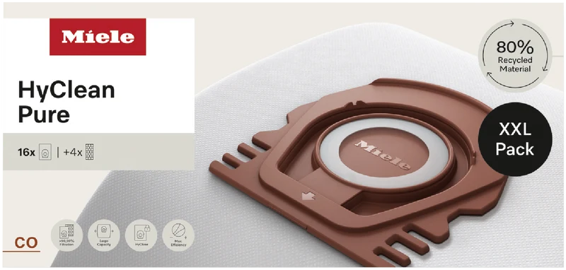 Miele CO XXL HyClean Pure Dustbag for Guard M1 Models