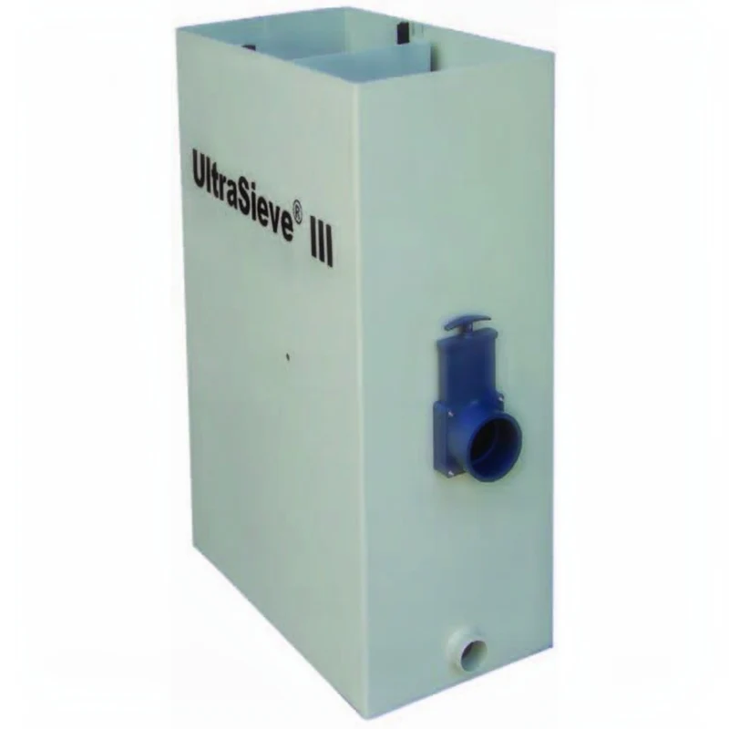AquaForte Prime UltraSieve III 200 - zwaartekracht zeefbochtfilter met zeer fijn 200 micron zeefbocht