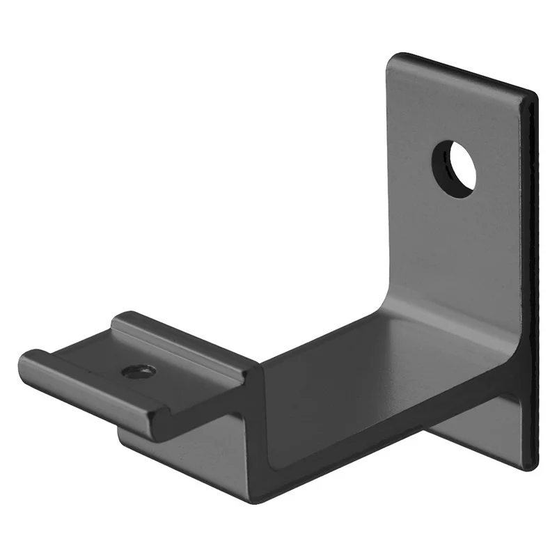 Hermeta Leuninghouder Stokschroef Zwart - 3541-18