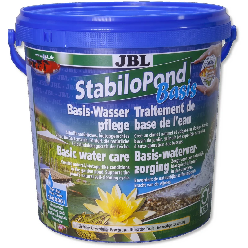 JBL StabiloPond Basis 10 kg - mineralenmix voor vijverwater