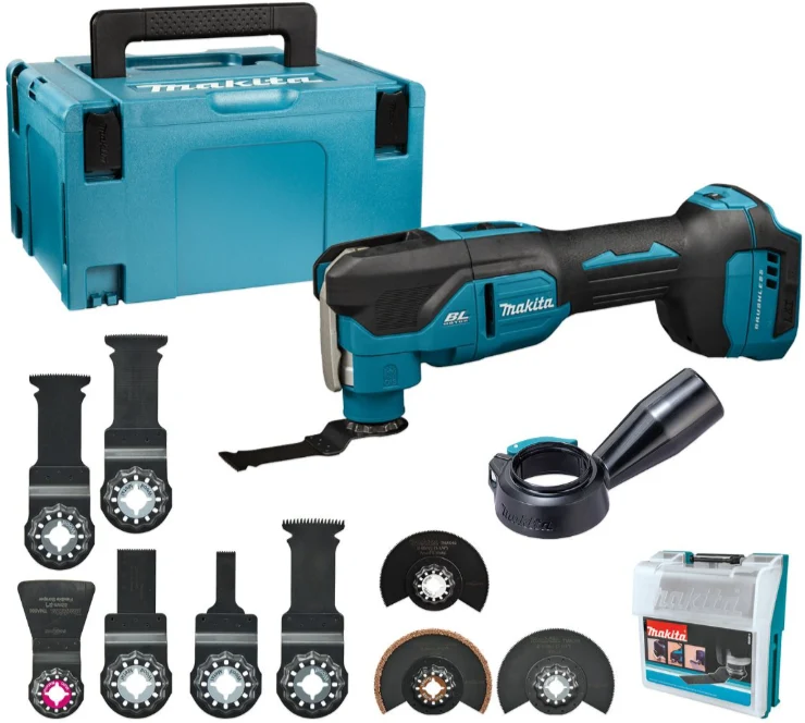 Makita DTM53ZJX2 LXT 18V Multitool in Mbox met Accessoireset