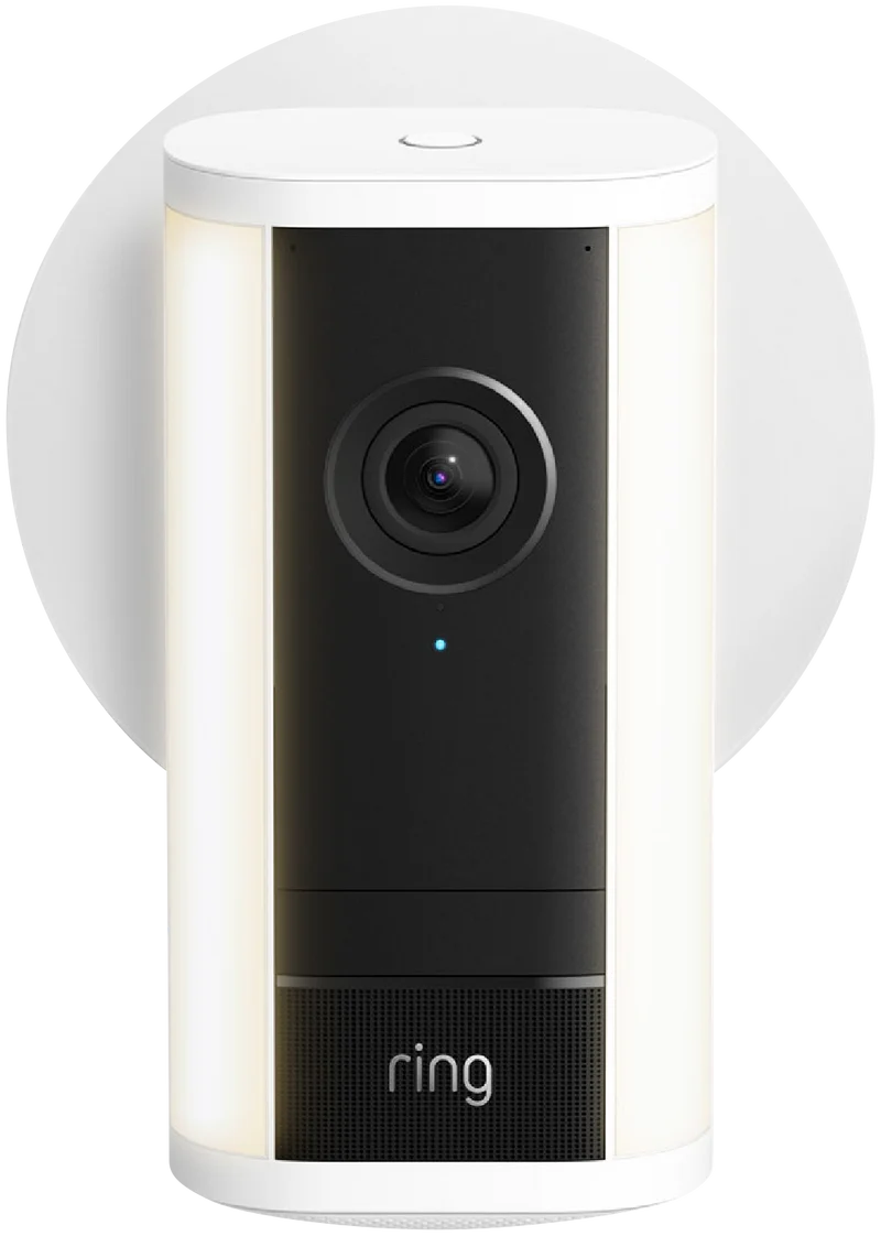 Ring Spotlight Camera 4K Pro - POE Security Camera - White