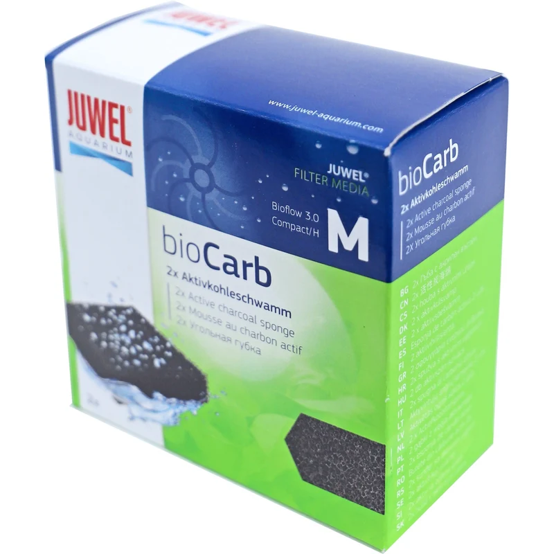 Juwel Koolpatroon Bioflow 3.0 Compact - BioCarb actieve kool spons 2 stuks