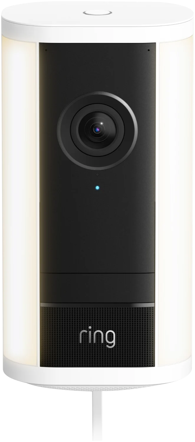 Ring Spotlight Camera 4K Pro - Plug-In Security Camera - White