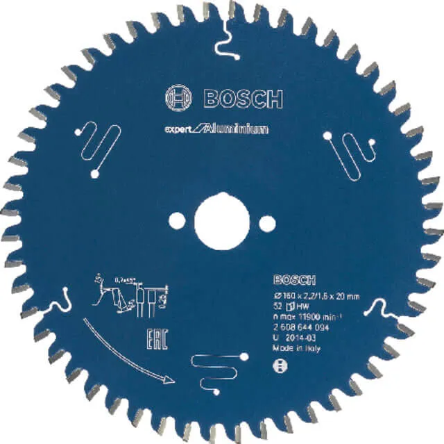 BOSCH circular saw blade, for plunge and hand-held circular saws