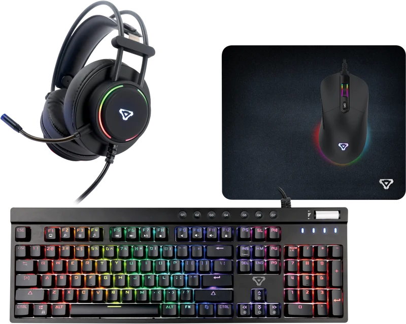 Laser Ultimate 4 in 1 RGB Gaming Bundle