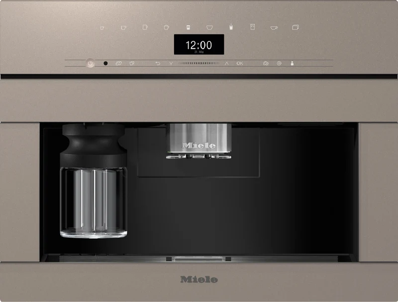 Miele Pureline Built-in Coffee Machine, Pearl Beige