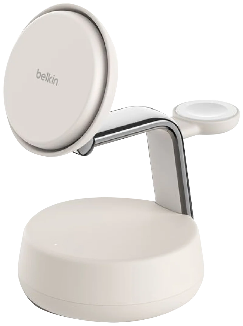 Belkin UltraCharge Pro 3-in-1 Magnetic Charging Dock Sand