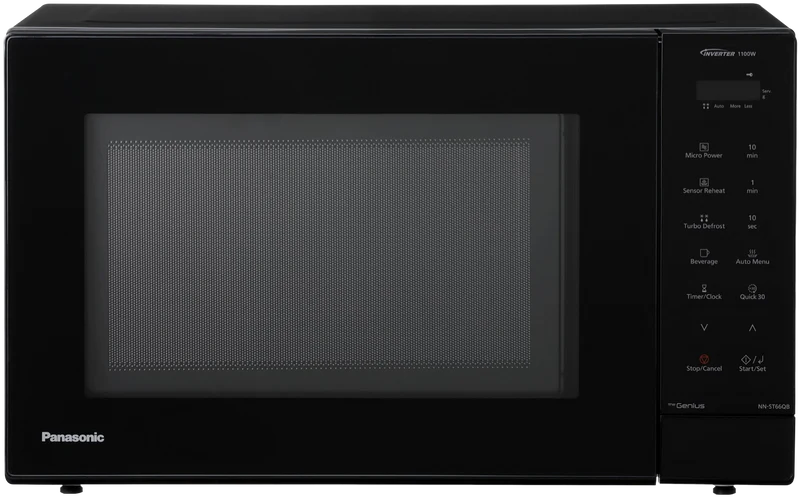 Panasonic 32L 1100W Inverter Microwave - Black