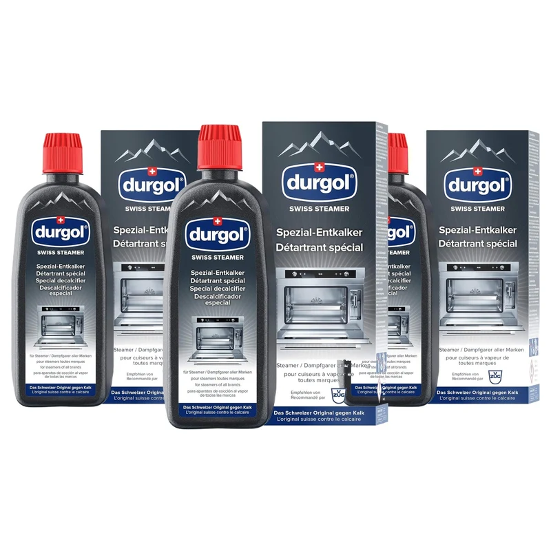 Durgol swiss steamer speciale ontkalker 3 x 500 ml - Voordeelverpakking