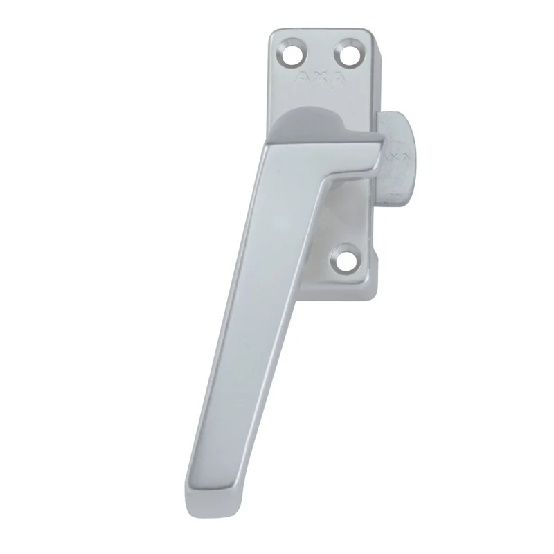 AXA raamsluiting linksdraaiend aluminium zilver