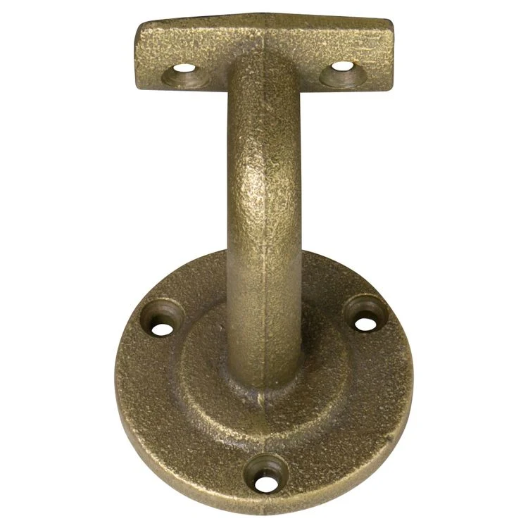 CanDo leuninghouder rond metaal brons 20,6x15,5x8cm