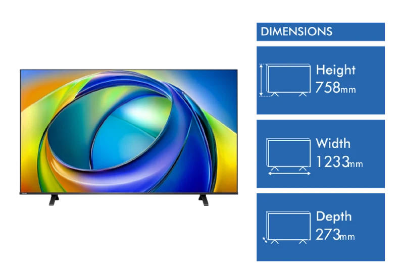 Toshiba 55" C350 4K Smart TV 2026