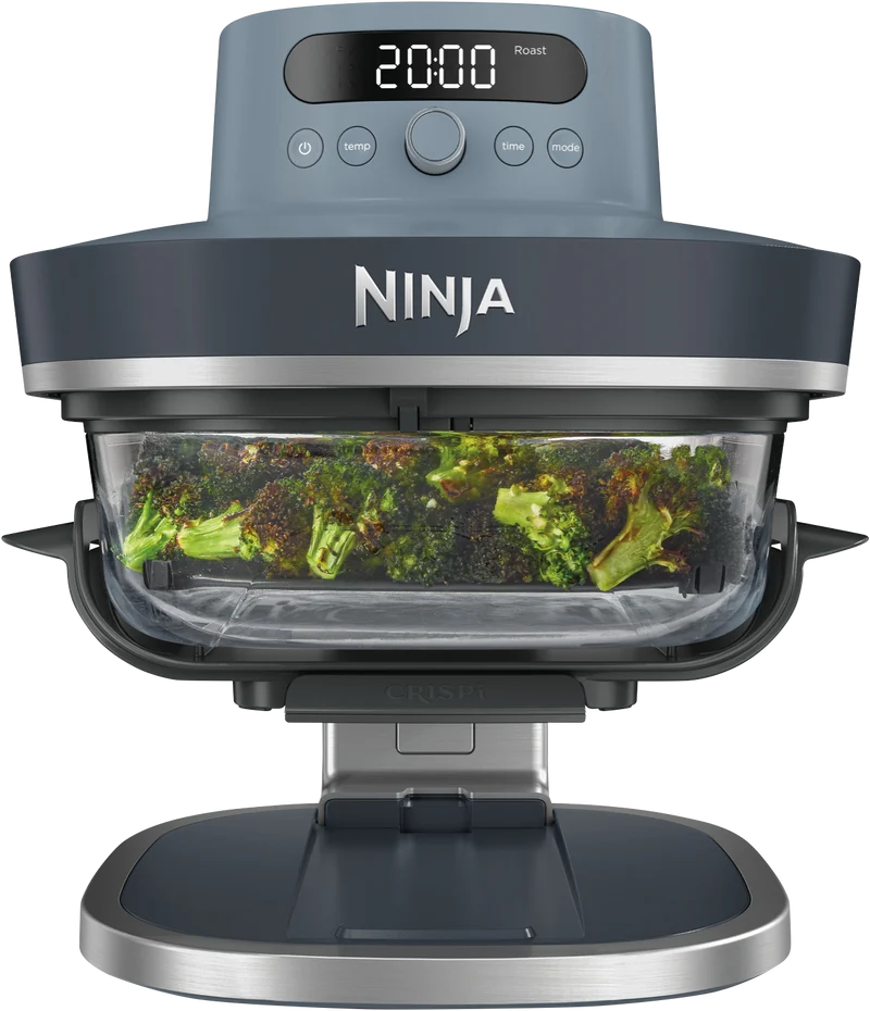 Ninja Crispi Pro 6-in-1 Countertop Glass Air Fryer Cyberspace