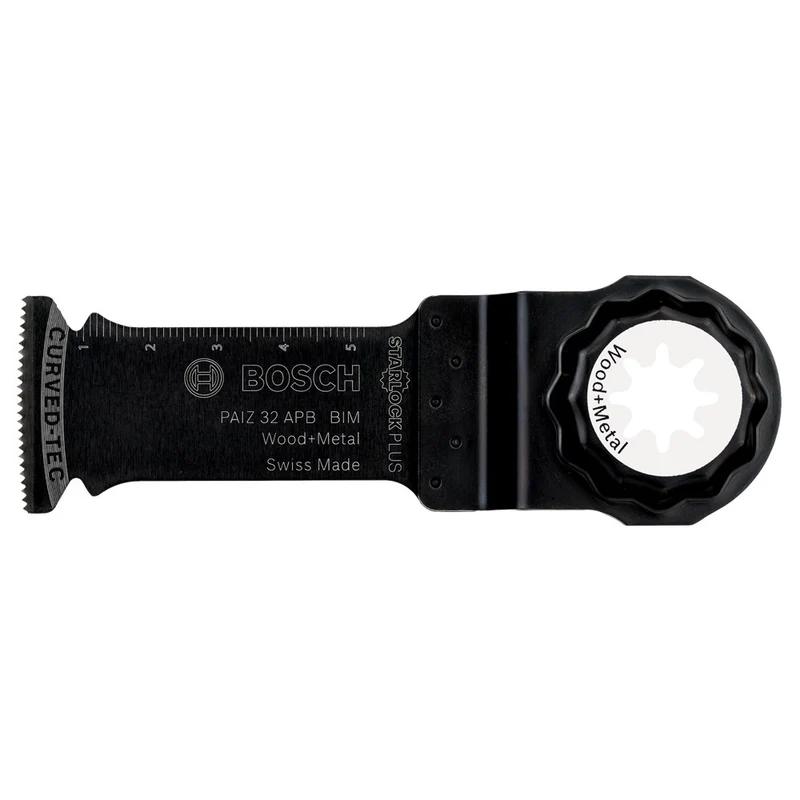 Bosch STARLOCK PLUS PAIZ 32 APB BIM, WOOD+METAL, CURVED-TEC 32 X 60 BULK