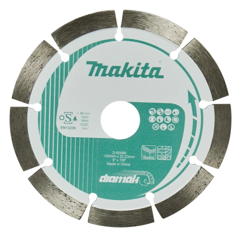 Makita Diamantschijf 125x22,23x1,8mm - D-80086