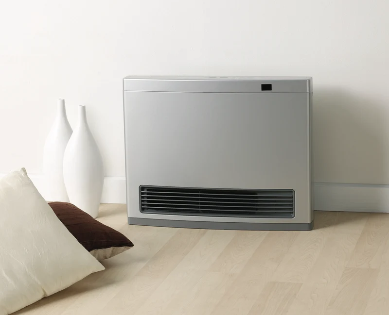 Rinnai Avenger 25MJ NG Unflued Convector Heater - Silver