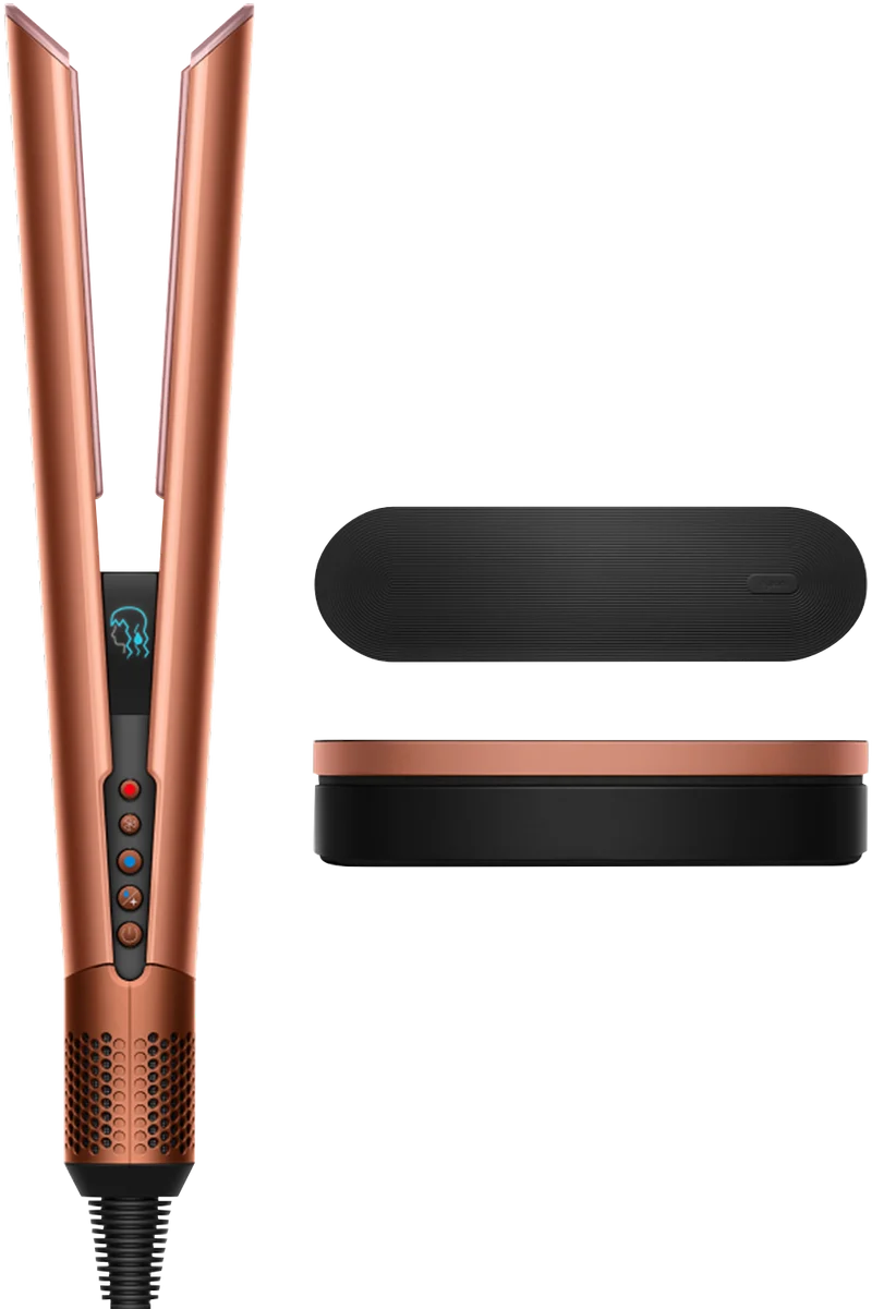Dyson Airstrait Amber Silk And Pink Champagne