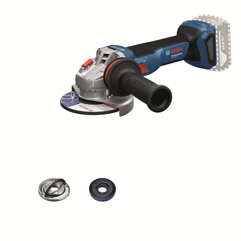 Bosch GWS 18V-11 S 125MM SOLO DOOS ACCU HAAKSE SLIJPER