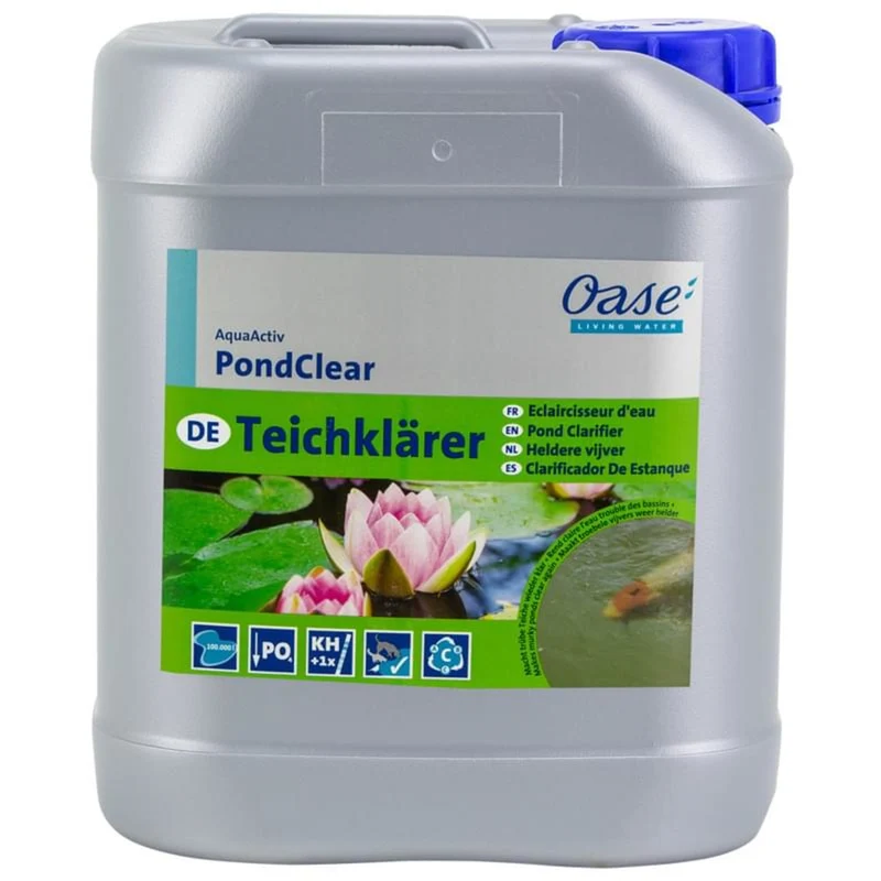 Oase AquaActiv PondClear 5 liter - Vijverwater helder maken door vlokvorming