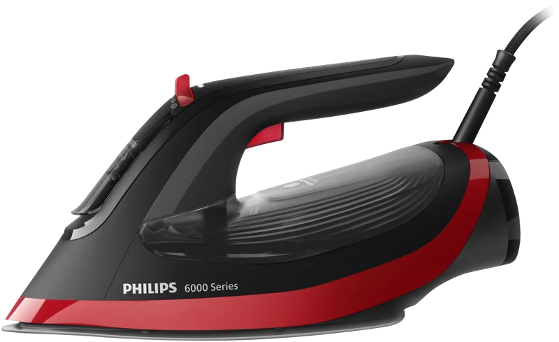 Philips OptimalTEMP 6000 Series Steam Iron Red / Black