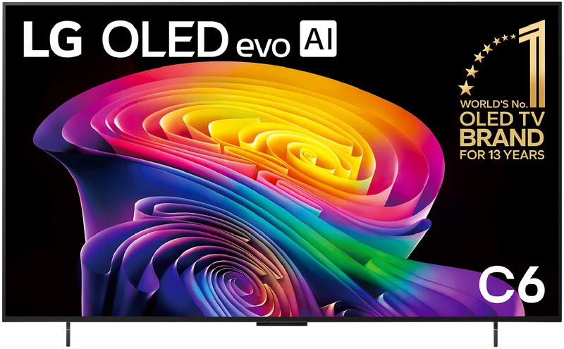LG 42" OLED EVO AI C6 4K Smart TV 2026