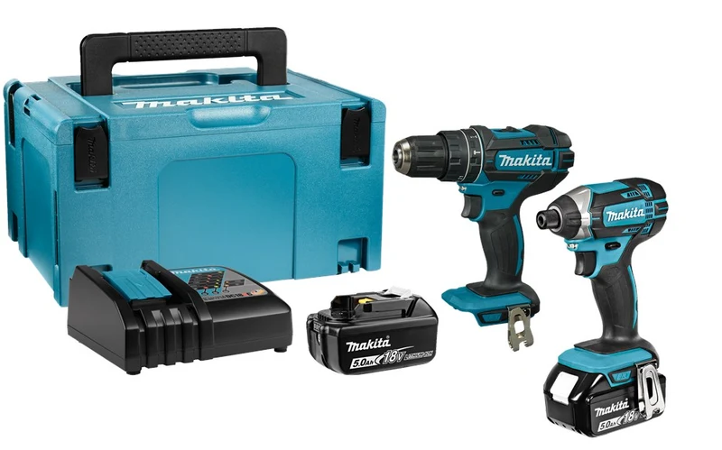 Makita LXT 18V DLX2131TJ Combiset DHP482 Boorschroefmachine + DTD152 Slagschroevendraaier