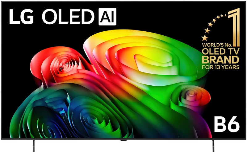 LG 65" OLED AI B6 4K Smart TV 2026