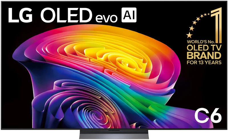 LG 77" OLED EVO AI C6 4K Smart TV 2026