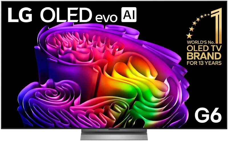 LG 77" OLED EVO AI G6 4K Smart TV 2026