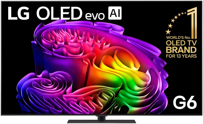 LG 65" OLED EVO AI G6 4K Smart TV 2026