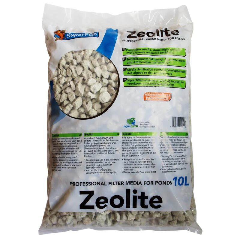 Zeoliet zak 25 liter voordeelverpakking vijverfilter