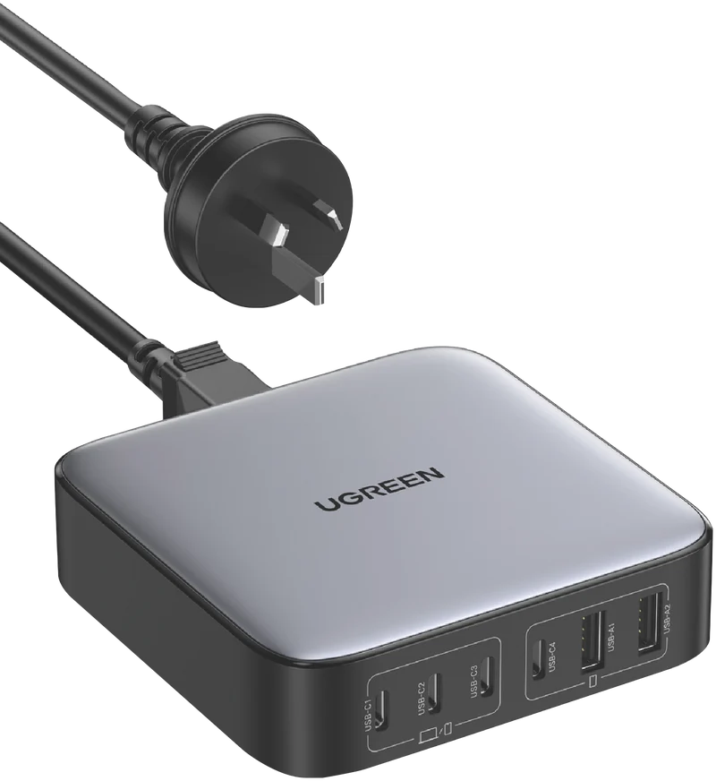 UGREEN Nexode 200W 6-Port GaN Desktop Fast Charger