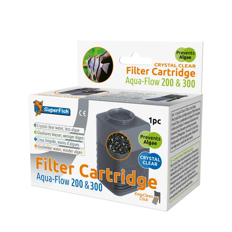 Superfish Aquaflow 200/300 Crystal Clear Cartridge (Filtercassette - 1 Stuks)