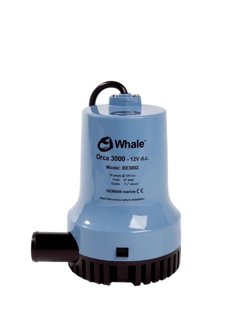 Whale BE3004 Orca 3000 Bilge pomp 24V 189l/m