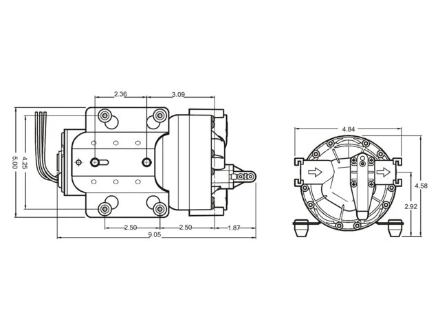 Velair Waterpomp zelfaanzuigend 5-20l 230V