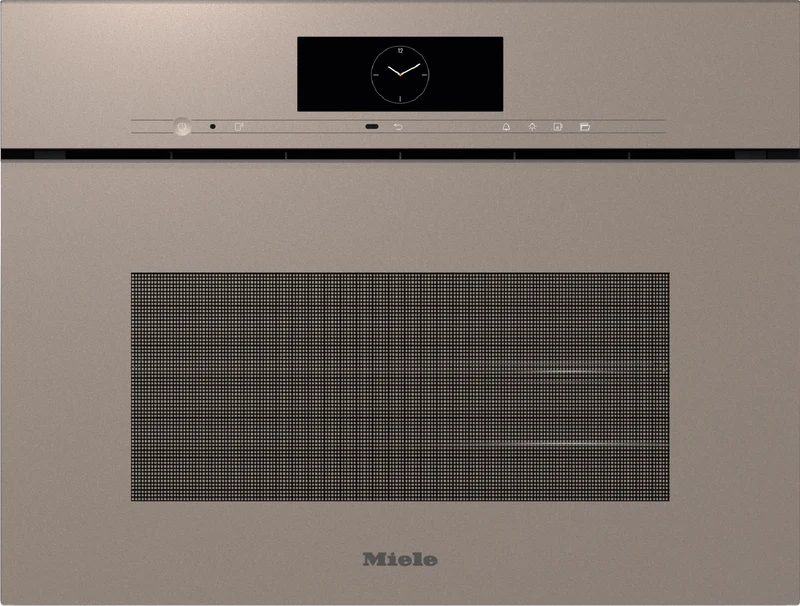 Miele Artline Handleless Compact Steam Combi Oven, Pearl Beige