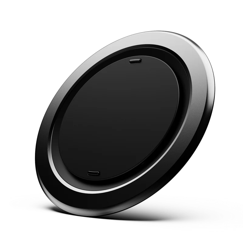 Ohsnap! Snap 5 Magnetic Phone Grip & Stand Boring Black