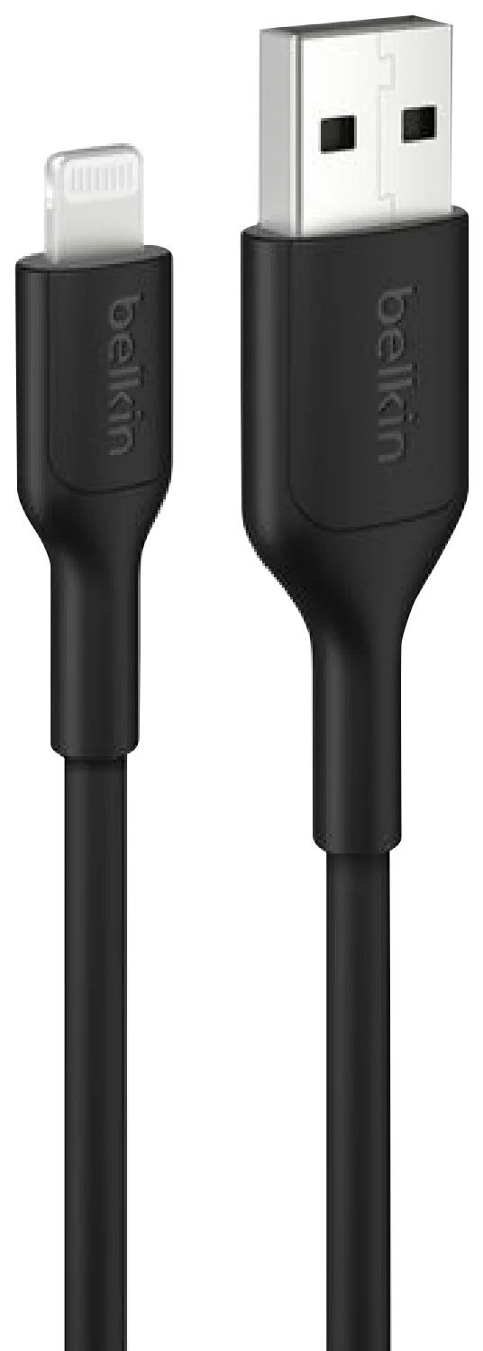 Belkin BoostCharge USB-A Cable with Lightning Connector 2m Black