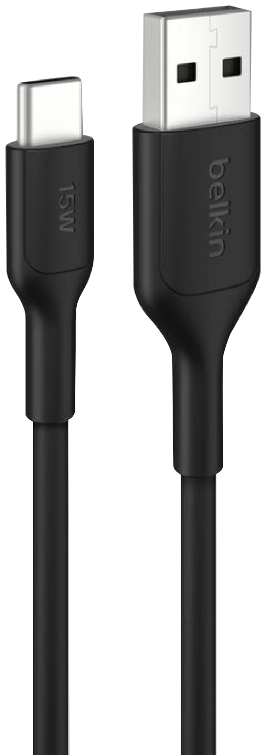 Belkin BoostCharge USB-A to USB-C 15W Cable 2m Black