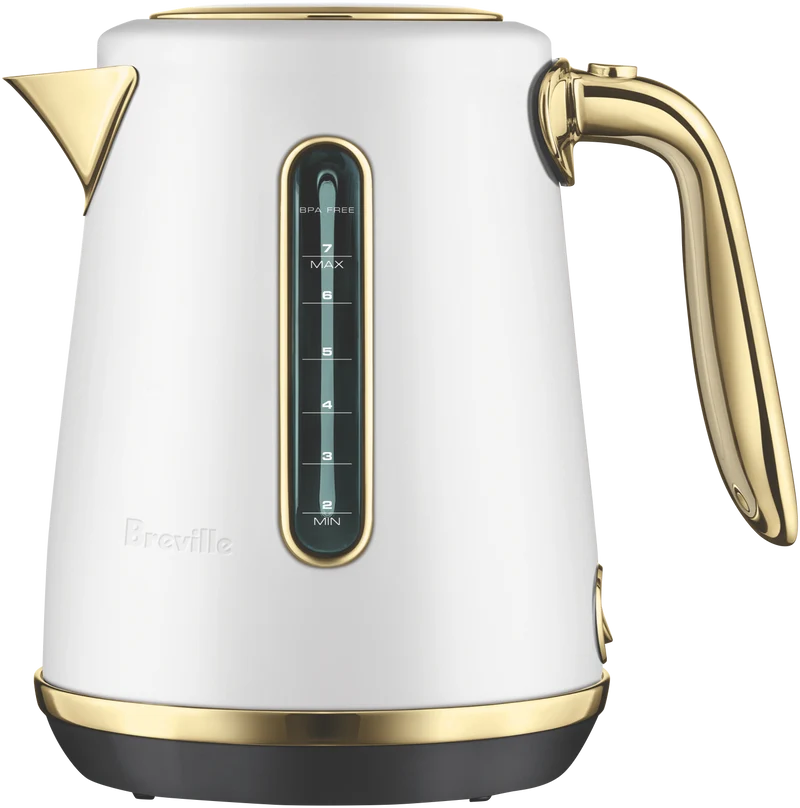 Breville The Soft Top Luxe Kettle Sea Salt Brass