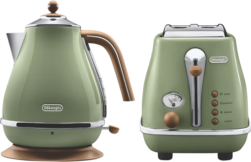 DeLonghi Icona Vintage Breakfast Pack Green