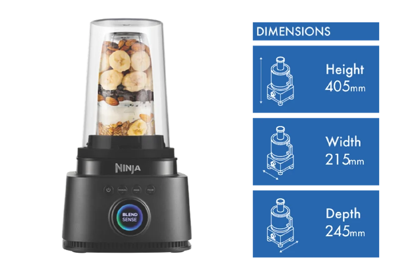 Ninja Stealth IQ Kitchen System Power Blender + Processor Pro