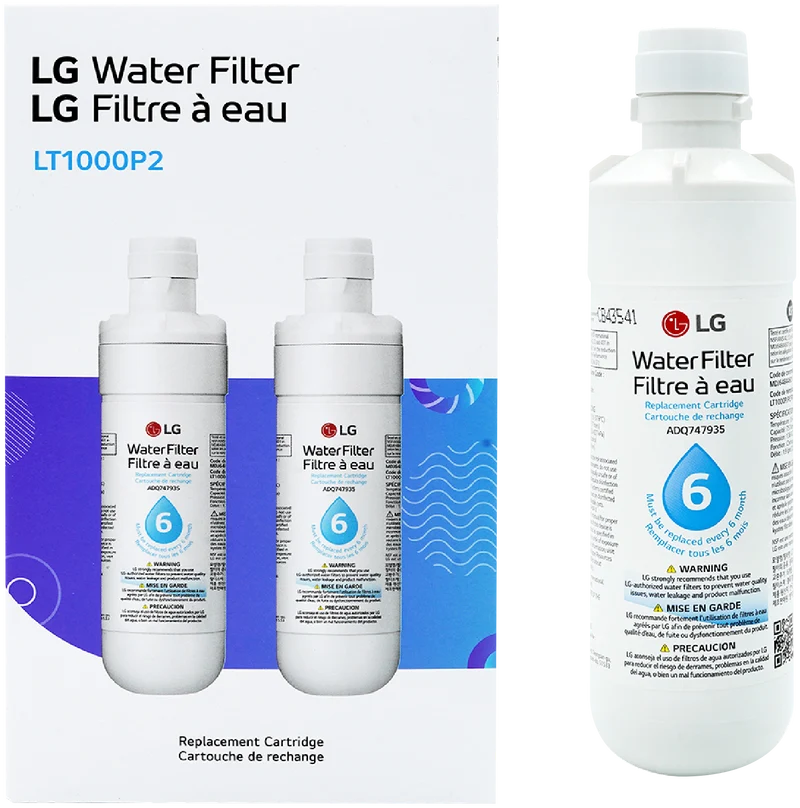 LG Water Filters to suit Internal Location for FDF Models (Twin Pack)