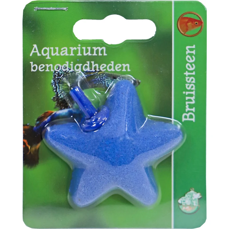 Boon Bruissteen Zeester 5,5 cm - decoratieve luchtsteen voor aquarium